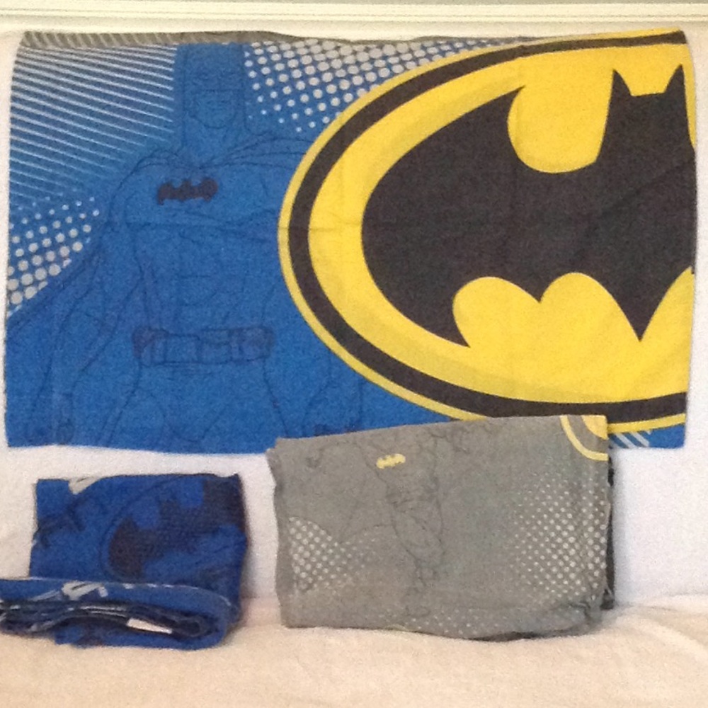 Batman twin sheet set